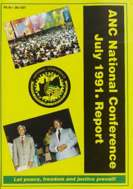 ANC National Conference, July 1991, Report